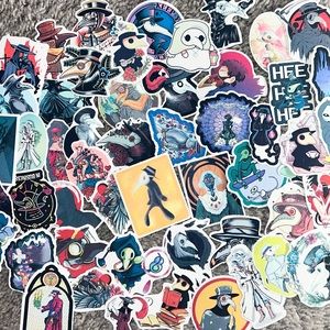 - $3 Plague doctor stickers 40 pieces. $3 if bundled